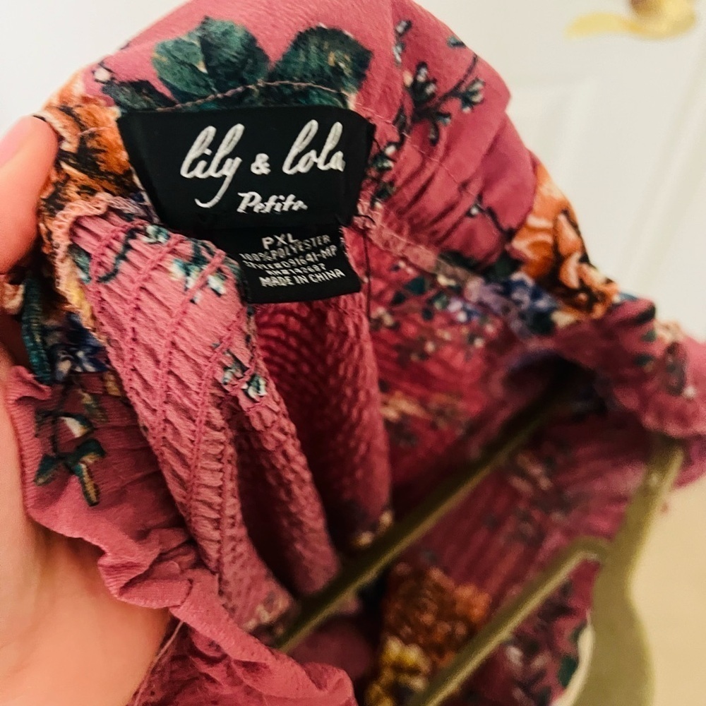 Super cute off the shoulder flowy maxi size PXL - Picture 4 of 5